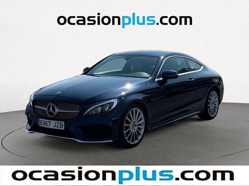 Azul Usado 2017 Mercedes C220 AMG Coupe | 23.090 € (Buen precio) - Imagen 1/4