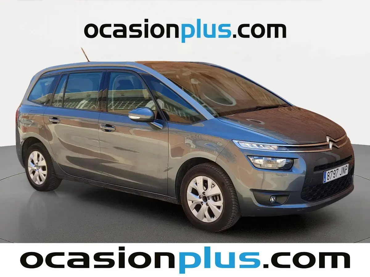 Usado Citroën Grand C4 Picasso Seduction 120 CV (88 kW) 2016 Gris Monovolumen