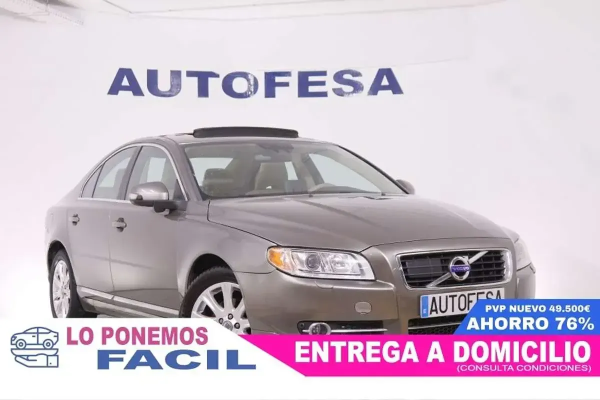 Usado Volvo S80 Summum 163 CV (119 kW) 2011 Marrón Berlina