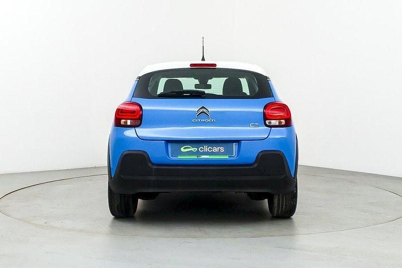 Usado Citroën C3 Feel 110 CV (80 kW) 2019 Azul Utilitario