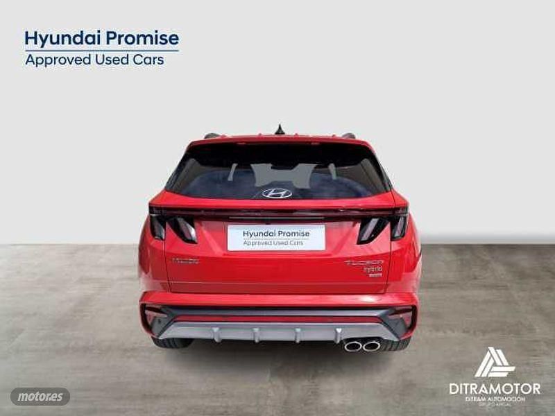 Usado Hyundai Tucson N Line 136 CV (100 kW) 2023 Rojo SUV