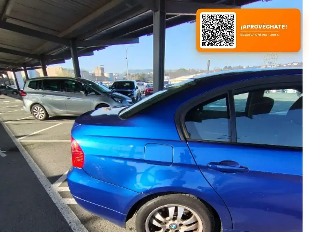 Usado BMW 320 163 CV (119 kW) 2007 Azul Berlina