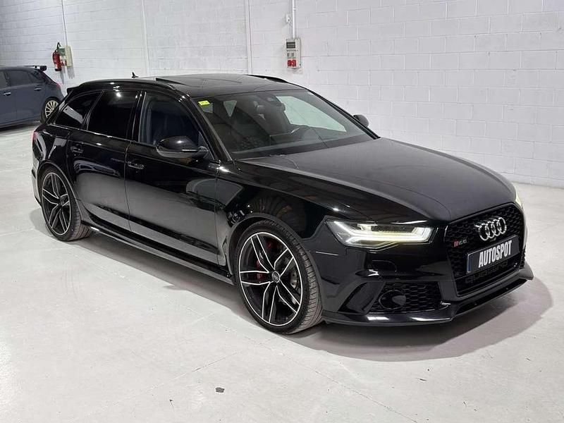 Usado Audi RS6 559 CV (411 kW) 2015 Negro Familiar