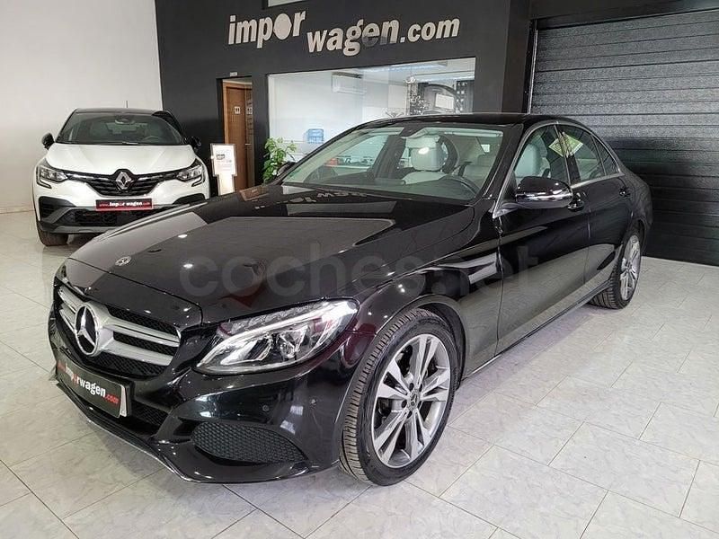 Usado Mercedes C220 194 CV (142 kW) 2018 Negro Berlina