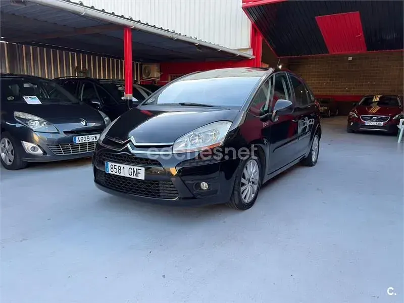 Usado Citroën C4 Picasso Exclusive 112 CV (82 kW) 2009 Negro Monovolumen