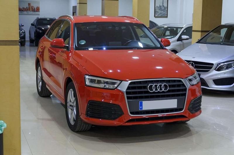 Usado Audi Q3 150 CV (110 kW) 2017 Rojo SUV
