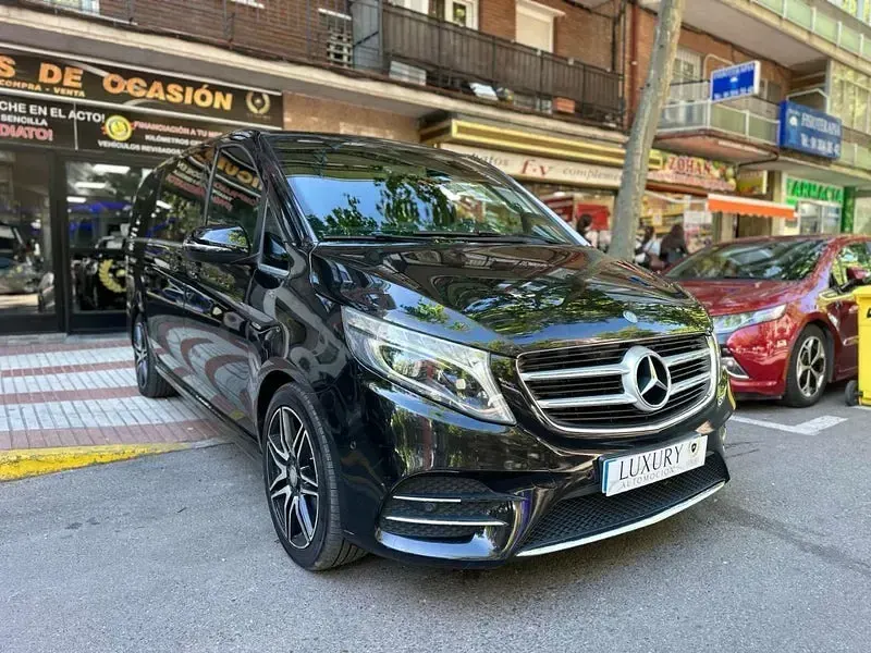 Usado Mercedes V250 Exclusive 204 CV (150 kW) 2017 Negro Monovolumen