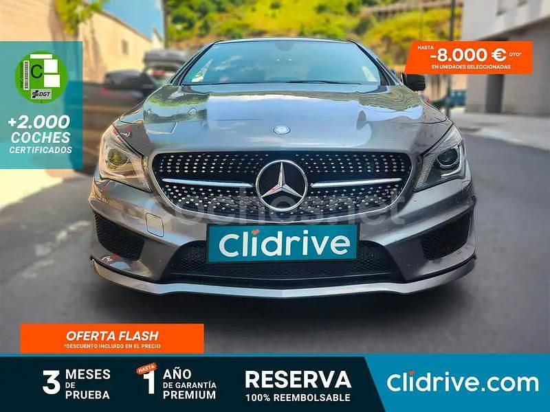 Gris / plata Usado 2014 Mercedes CLA200 AMG line Berlina | 18.990 € (Precio justo) - Imagen 1/3