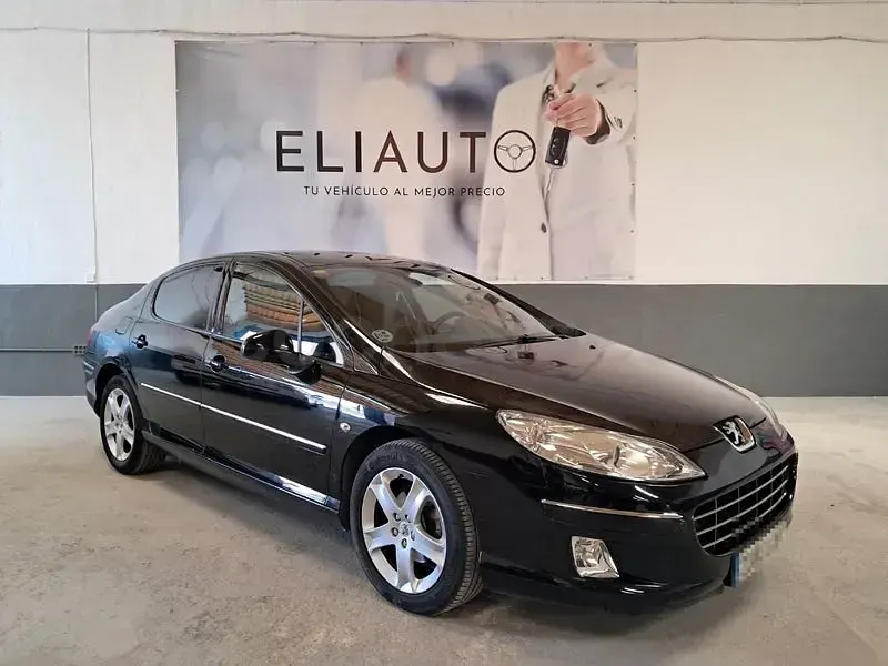 Usado Peugeot 407 Sport 140 CV (102 kW) 2010 Negro Berlina