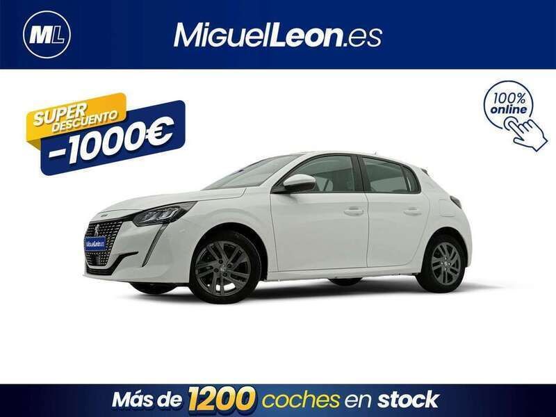 Blanco Usado 2022 Peugeot 208 Active Utilitario | 10.985 € (Buen precio) - Imagen 1/3