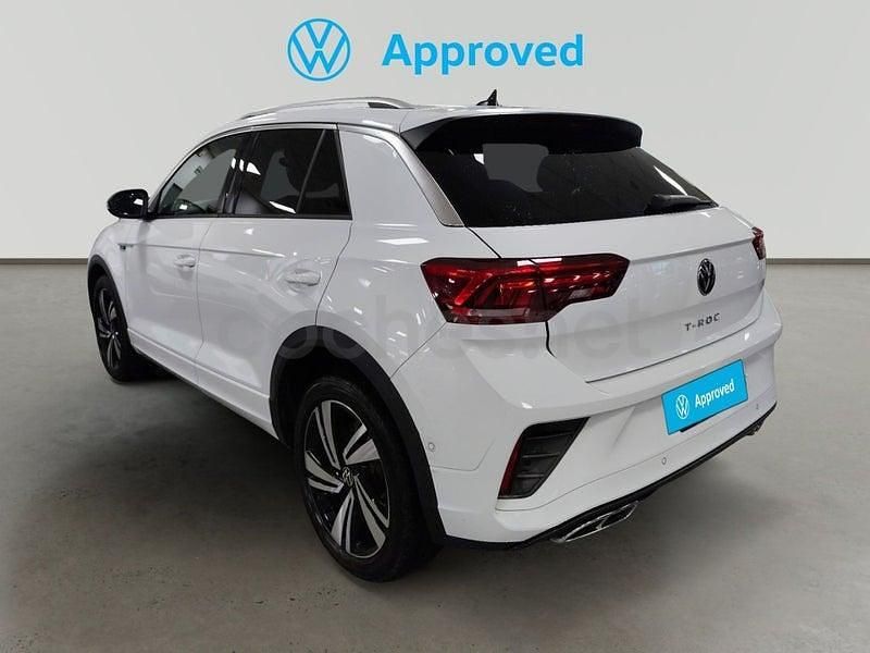 Usado VW T-Roc R-line 150 CV (110 kW) 2023 Blanco SUV