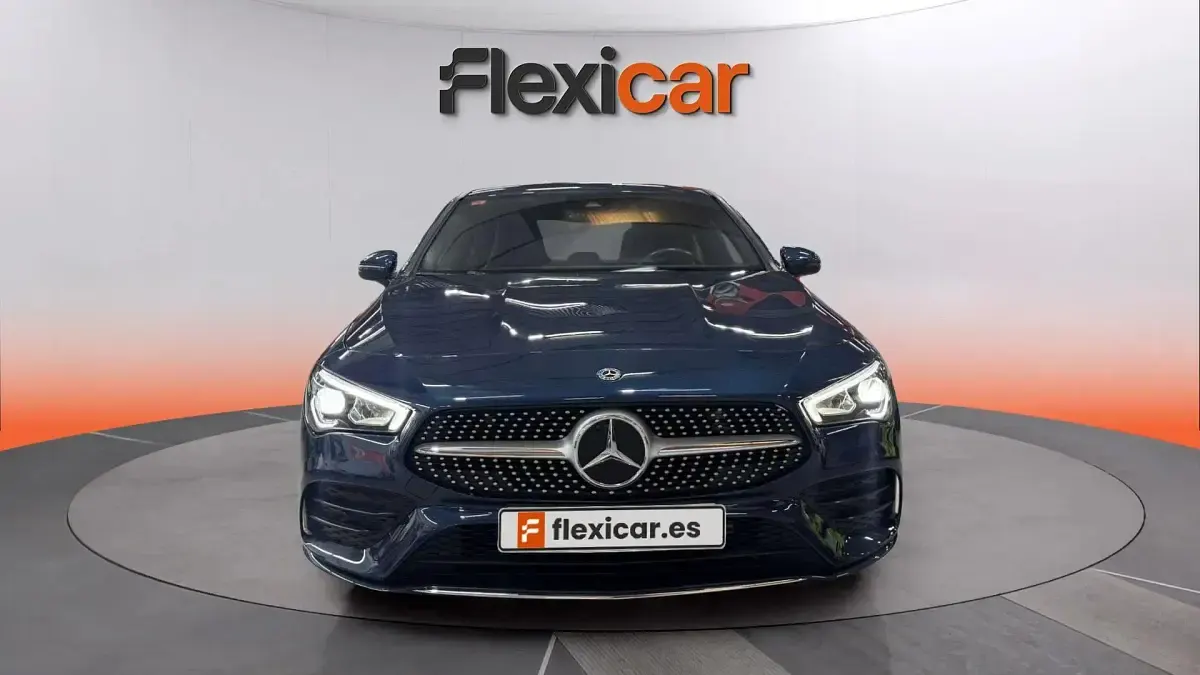 Usado Mercedes CLA220 190 CV (139 kW) 2020 Azul Coupe