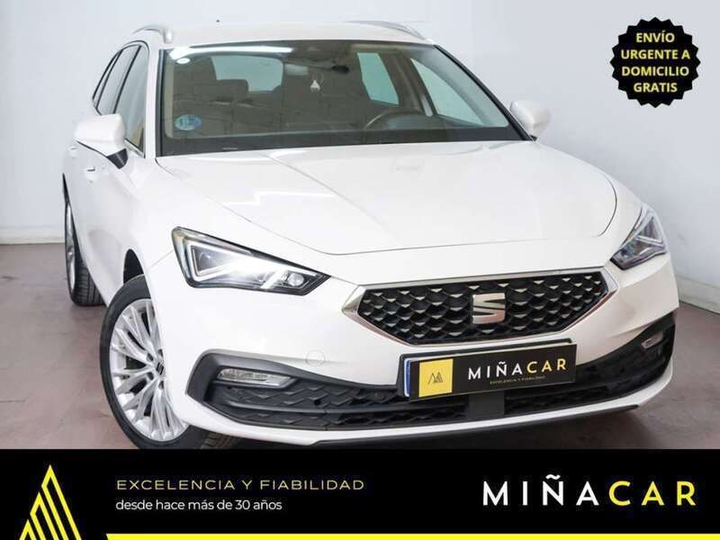 Blanco Usado 2021 Seat Leon XCELLENCE Utilitario | 17.325 € (Precio justo) - Imagen 1/4