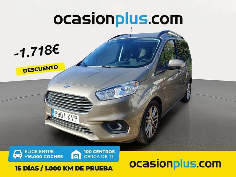 Beige Usado 2019 Ford Tourneo Courier Titanium Monovolumen | 15.490 € (Un poco caro) - Imagen 1/4