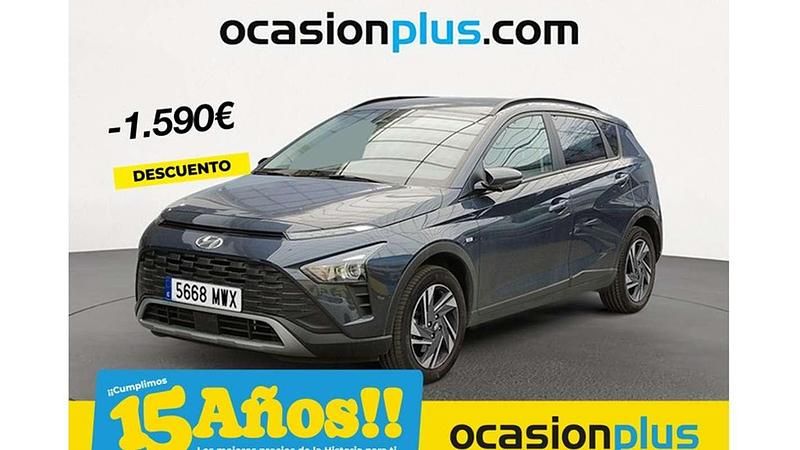 Gris Usado 2024 Hyundai Bayon SUV | 15.910 € (Buen precio) - Imagen 1/4