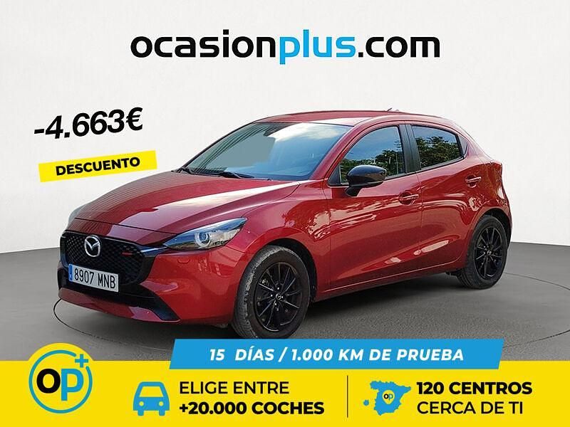 Rojo Usado 2024 Mazda 2 Homura-Line Berlina | 17.900 € (Precio justo) - Imagen 1/4