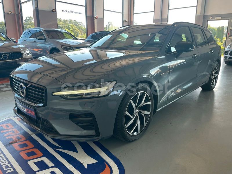 Gris / plata Usado 2022 Volvo V60 Plus Familiar | 31.500 € (Precio justo) - Imagen 1/4