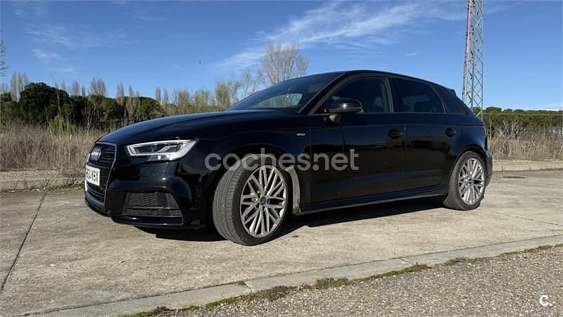 Negro Usado 2019 Audi A3 S-Line Berlina | 18.300 € (Precio justo) - Imagen 1/4
