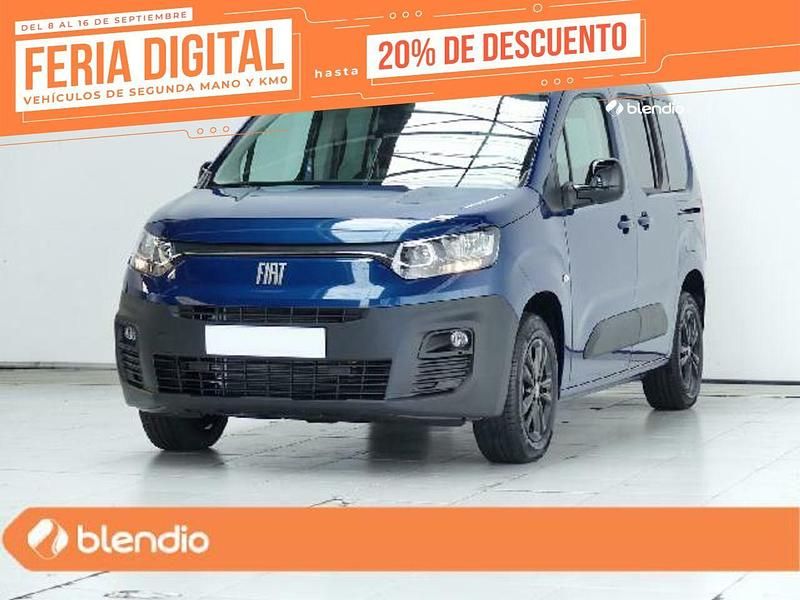 Azul Usado 2022 Fiat e-Doblò Launch Edition Monovolumen | 35.470 € - Imagen 1/4