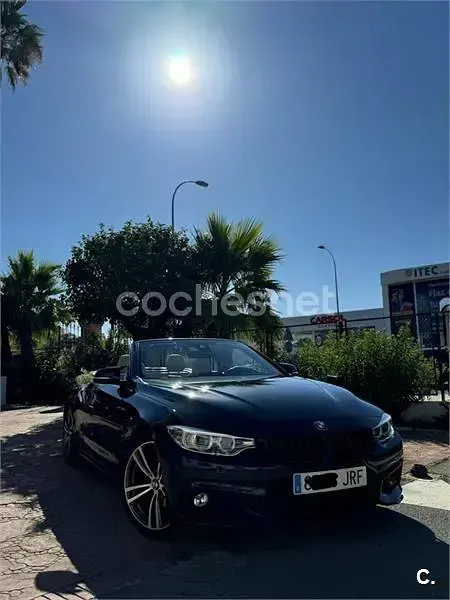 Usado BMW 420 Cabriolet M Sport 190 CV (139 kW) 2016 Negro Descapotable