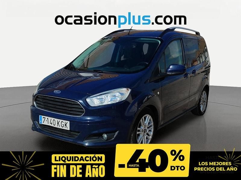 Azul Usado 2017 Ford Tourneo Courier Titanium Monovolumen | 11.389 € (Precio justo) - Imagen 1/4