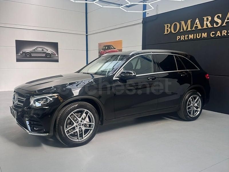 Usado Mercedes GLC250 204 CV (150 kW) 2019 Negro SUV