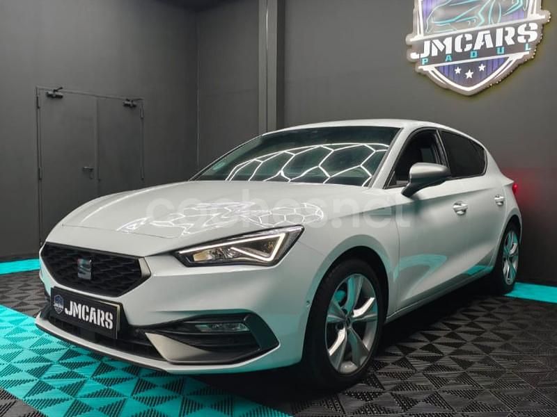 Usado Seat Leon FR 110 CV (80 kW) 2024 Blanco Berlina