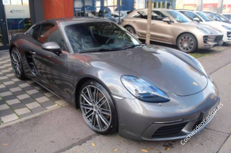 Gris claro metalizado Usado 2019 Porsche 718 Cayman Utilitario | 69.150 € - Imagen 1/4