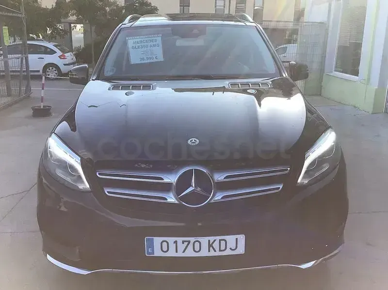 Usado Mercedes GLE350 258 CV (189 kW) 2017 Negro SUV