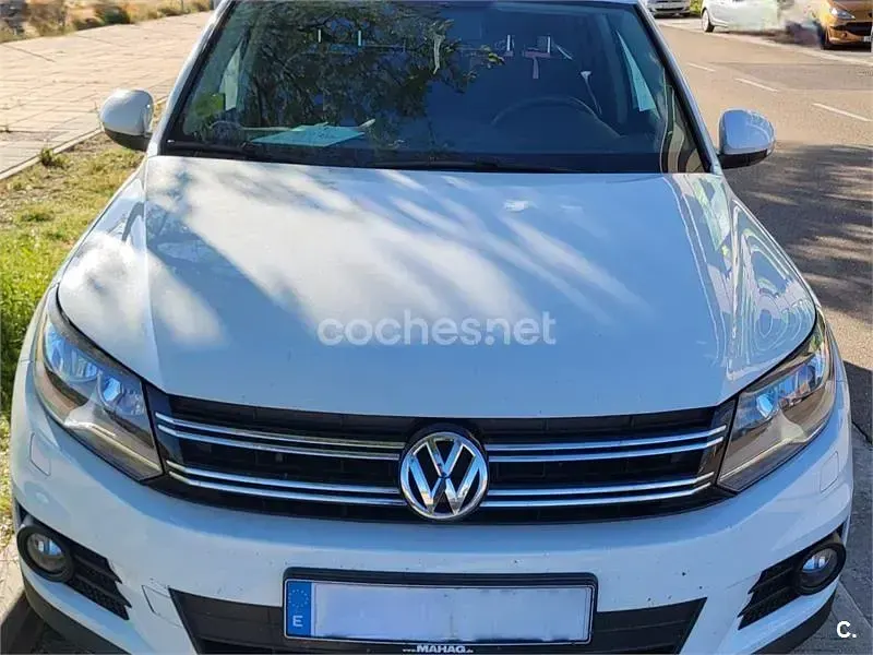 Usado VW Tiguan 110 CV (80 kW) 2015 Blanco SUV