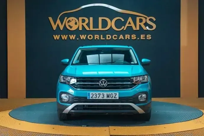 Usado VW T-Cross Advance 110 CV (80 kW) 2023 Azul SUV