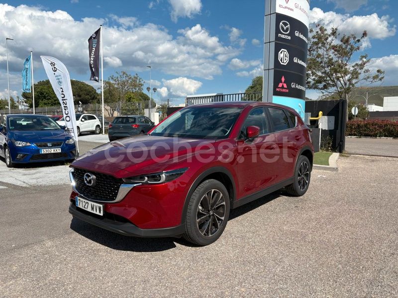 Rojo Usado 2024 Mazda CX-5 Ad'Vantage SUV | 30.900 € (Buen precio) - Imagen 1/4
