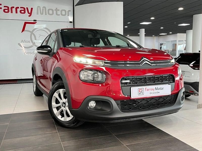 Usado Citroën C3 Feel 82 CV (60 kW) 2017 Rojo Berlina
