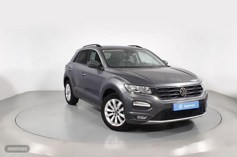 Gris Usado 2021 VW T-Roc Advance SUV | 20.600 € (Precio justo) - Imagen 1/4