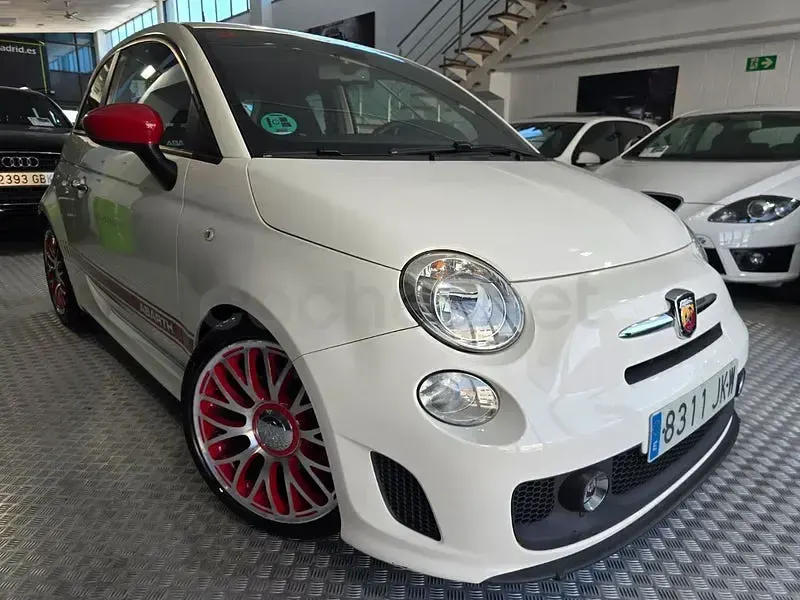 Usado Abarth 595 140 CV (102 kW) 2015 Blanco Berlina