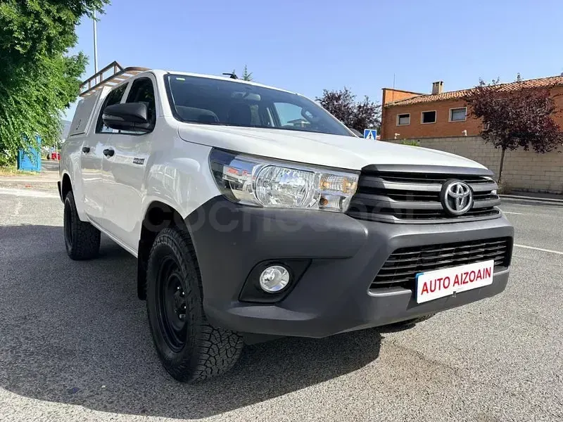 Usado Toyota HiLux 150 CV (110 kW) 2019 Blanco Pickup/Camioneta