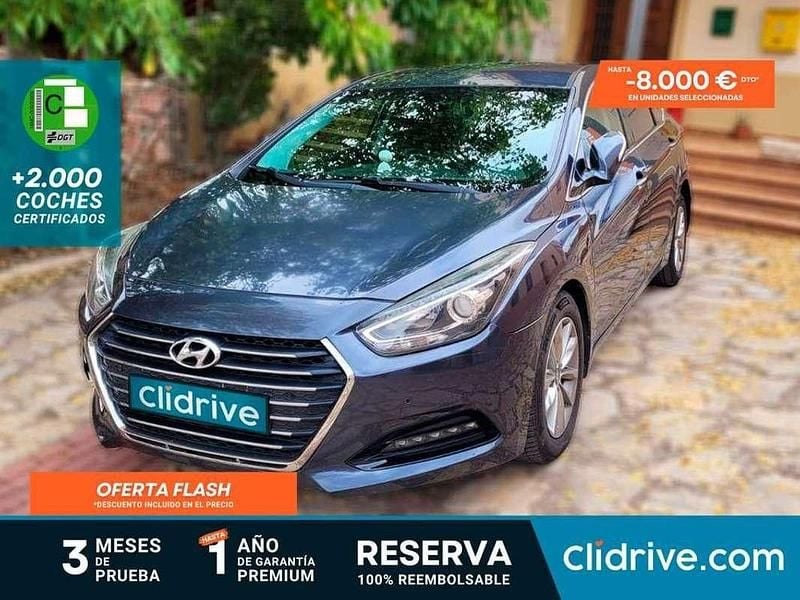 Azul Usado 2017 Hyundai i40 Berlina | 9790 € (Buen precio) - Imagen 1/3