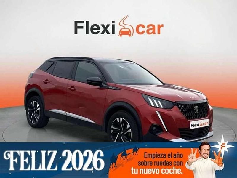 Rojo Usado 2020 Peugeot 2008 GT-line SUV | 15.690 € (Caro) - Imagen 1/4