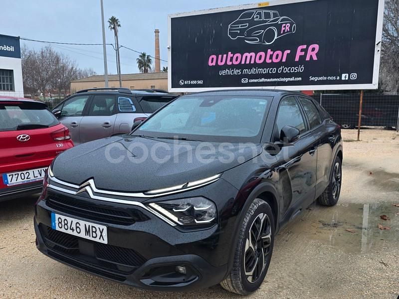 Usado Citroën C4 Feel 130 CV (95 kW) 2022 Negro Berlina