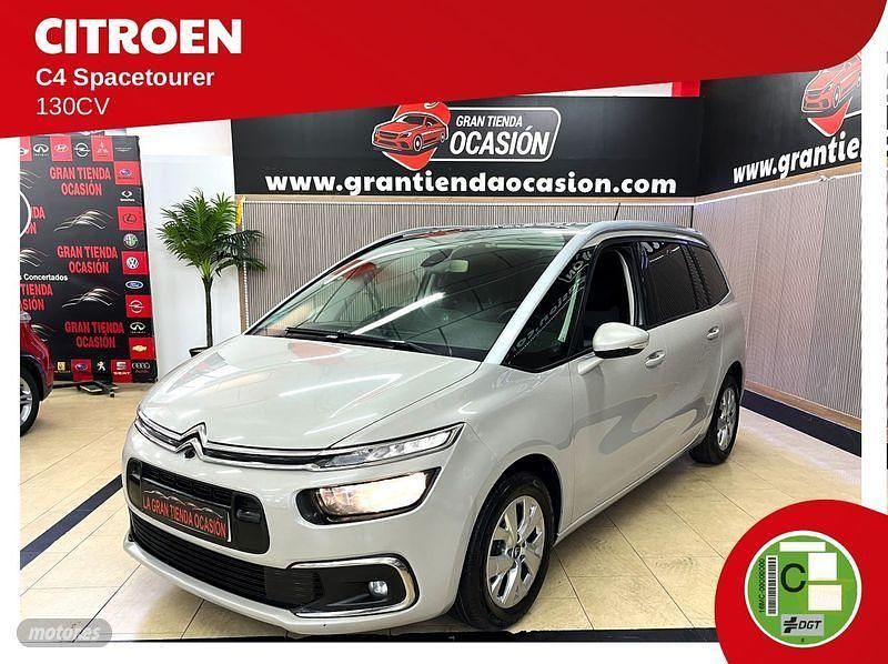 Gris Usado 2020 Citroën C4 SpaceTourer Feel Monovolumen | 13.980 € (Precio justo) - Imagen 1/4