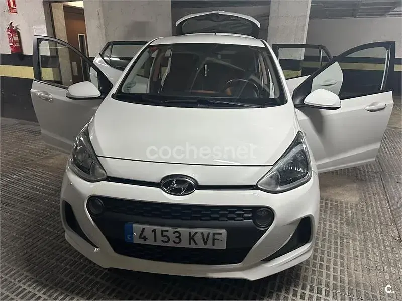 Usado Hyundai i10 66 CV (48 kW) 2019 Blanco Utilitario