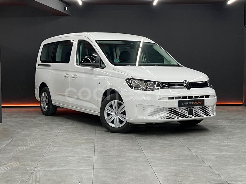 Blanco Usado 2024 VW Caddy Maxi Monovolumen | 28.850 € (Precio justo) - Imagen 1/4