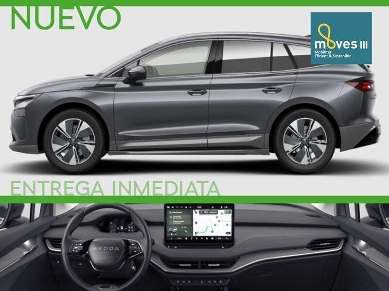 Gris Nuevo 2025 Skoda Enyaq iV SUV | 44.149 € (Precio justo) - Imagen 1/4