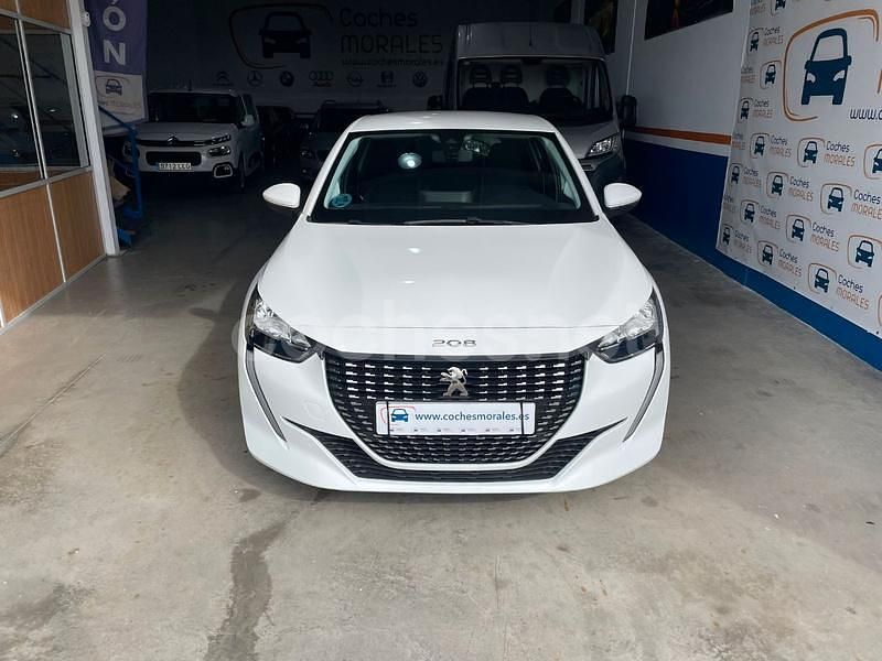 Usado Peugeot 208 Active 100 CV (73 kW) 2021 Blanco Utilitario