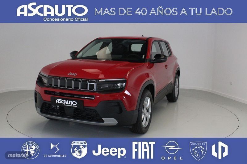 Rojo Nuevo 2025 Jeep Avenger Altitude SUV | 24.950 € (Buen precio) - Imagen 1/4