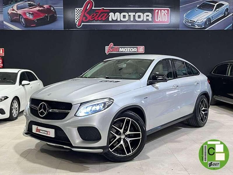 Usado Mercedes GLE450 AMG AMG 367 CV (269 kW) 2016 Plateado Coupe