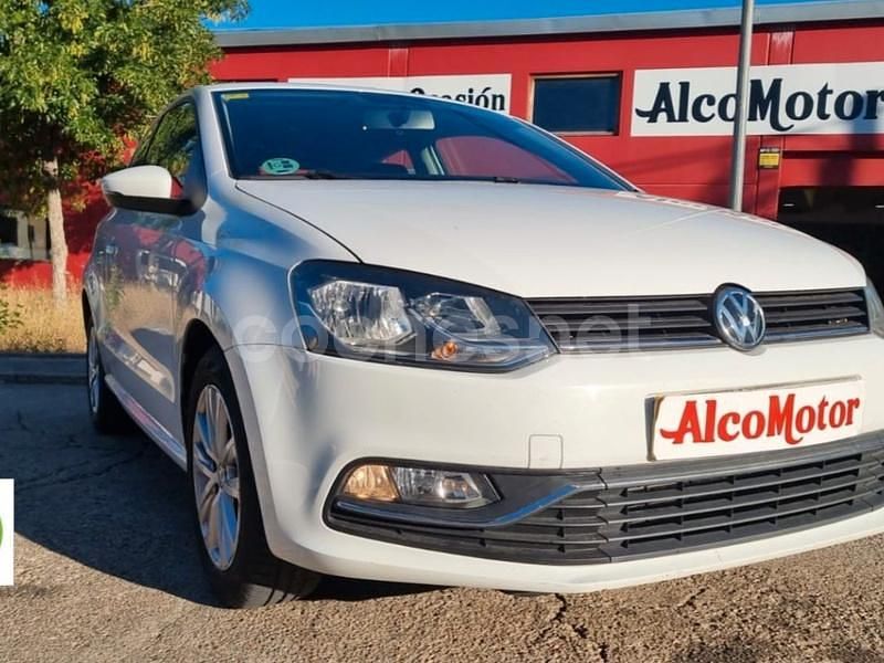 Blanco Usado 2015 VW Polo Berlina | 11.900 € (Caro) - Imagen 1/4