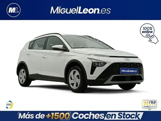 Usado Hyundai Bayon 84 CV (61 kW) 2024 Blanco SUV