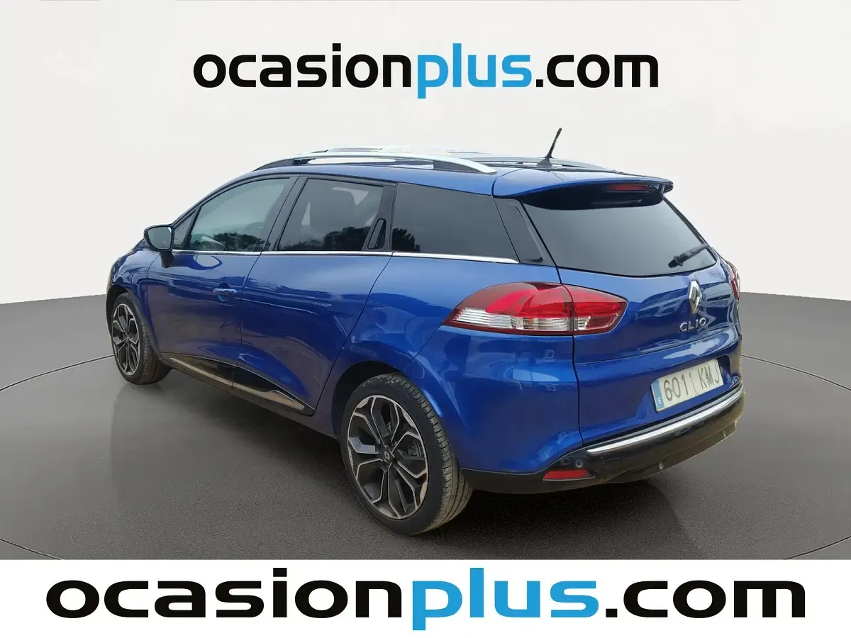 Usado Renault Clio Zen 120 CV (88 kW) 2018 Azul Utilitario