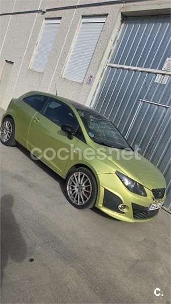 Usado Seat Ibiza SC CUPRA 180 CV (132 kW) 2010 Verde Utilitario